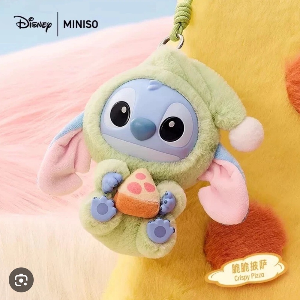 Stitch Eat Something Before Sleep - Crispy Pizza